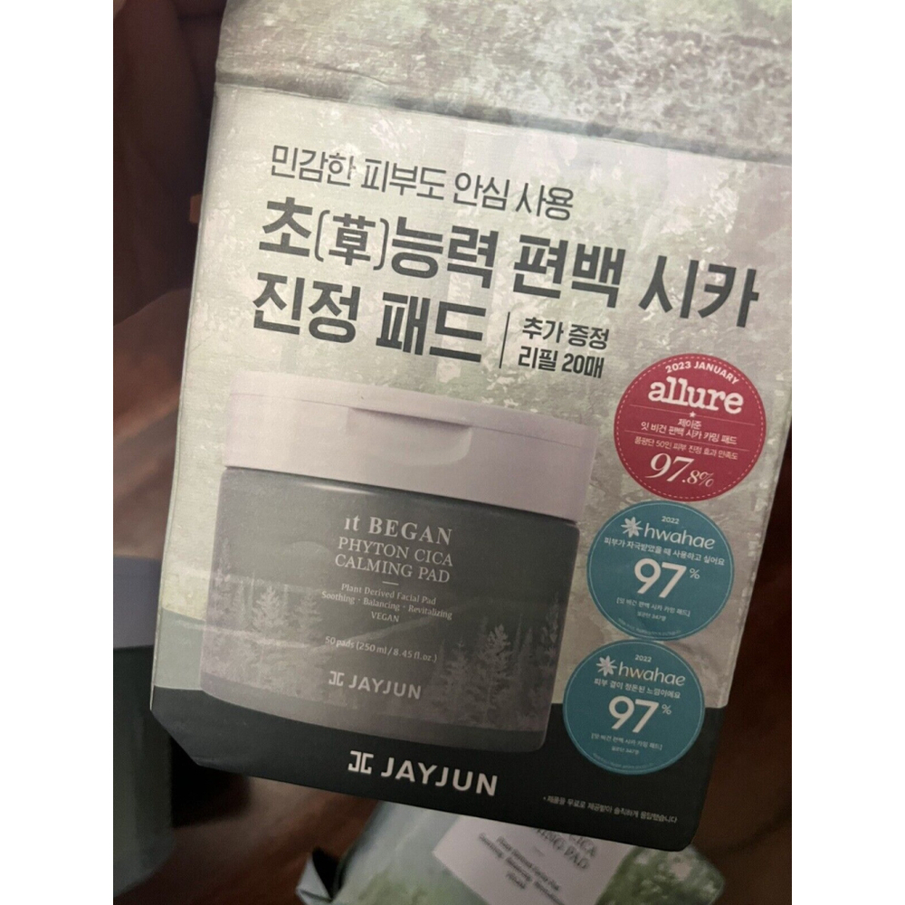 Jayjun It Began Phyton Cica Calming Pad 250ml 50Pads Moisturizing K-Beauty